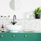 RoomMates Carrara Marble Hexagon Peel & Stick Backsplash